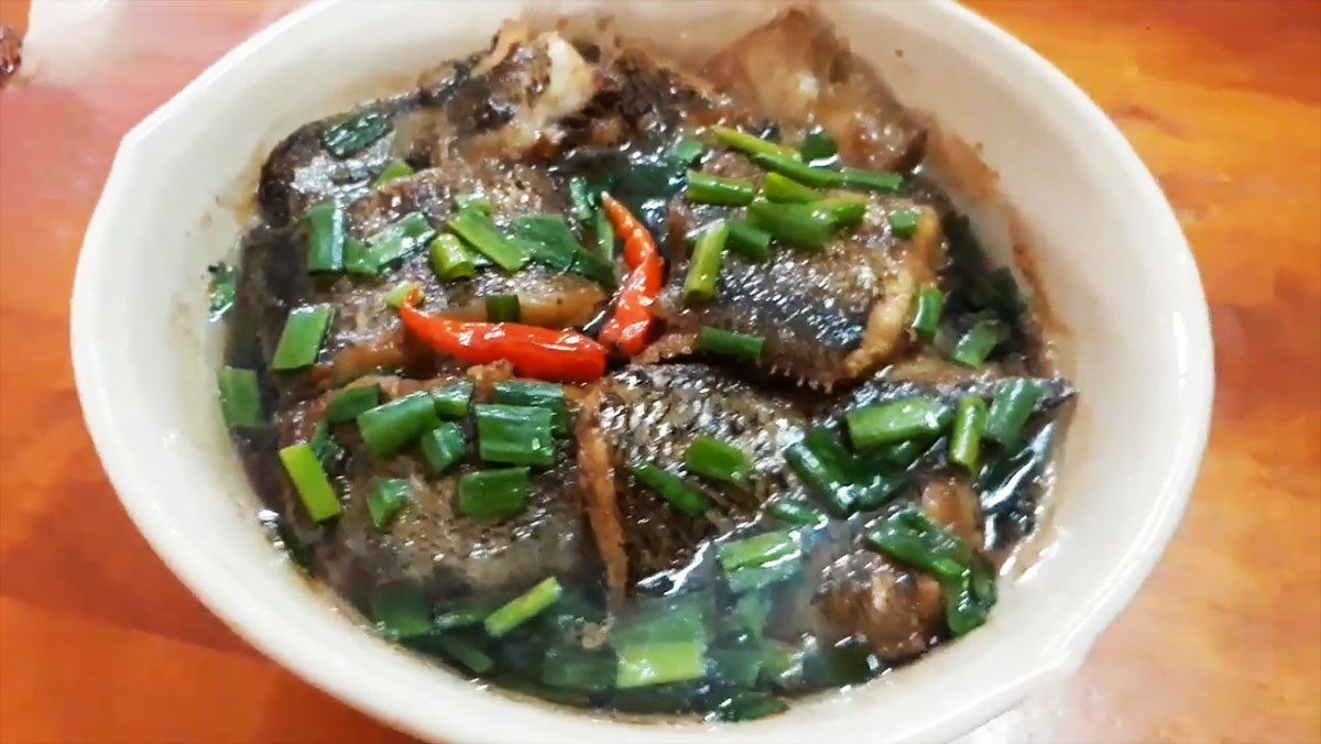 Cá bơn kho tộ