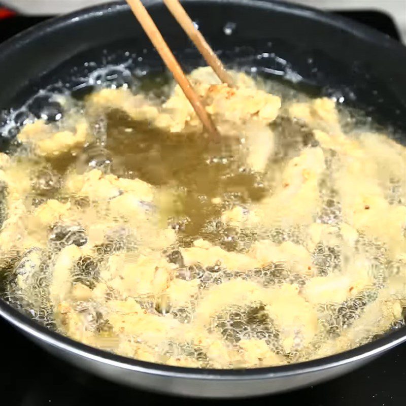 Step 3 Fry the Stomach Fried Stomach with Chili Salt