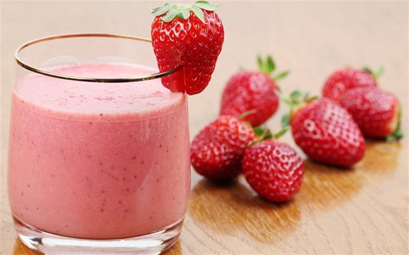 Strawberry Cucumber Smoothie