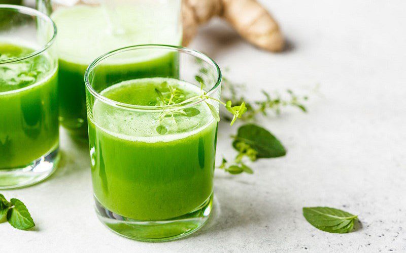 Image of pennywort smoothie