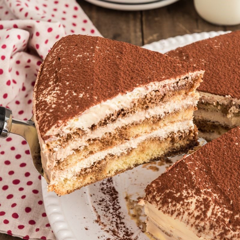 Step 5 Chill and Enjoy Tiramisu Birthday Cake