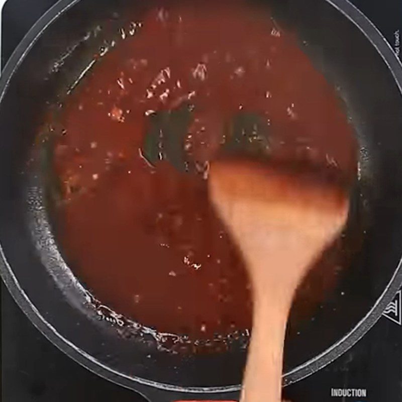 Step 2 Make the sauce for Sausage Cheese Fried Noodles