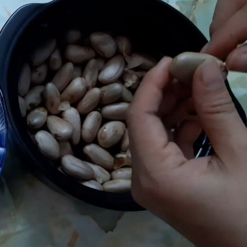 Step 2 Peel the jackfruit seeds and mix with sugar Jackfruit Seed Jam