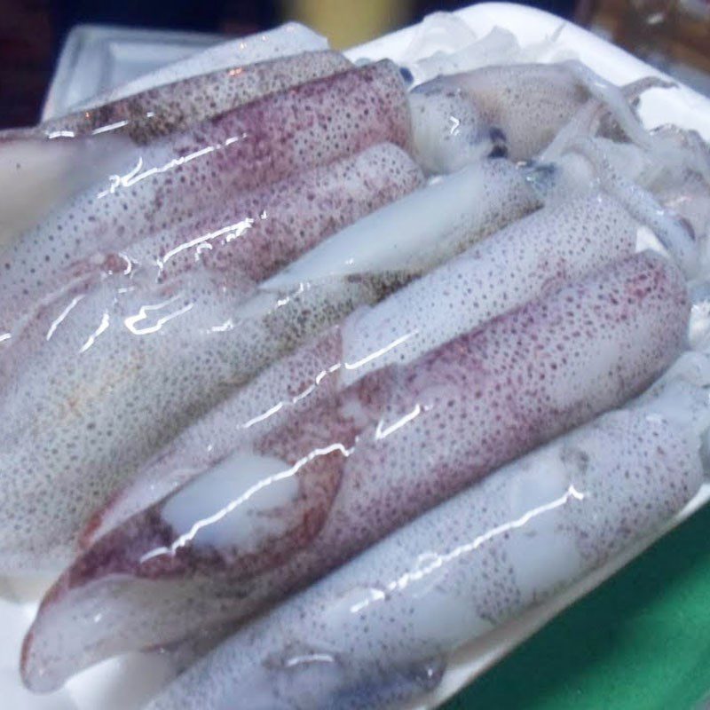 Step 1 Prepare the squid Stuffed Squid with Tamarind