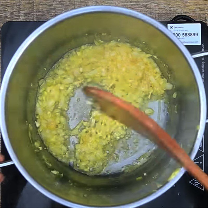 Step 3 Cook the soup Chicken potato soup