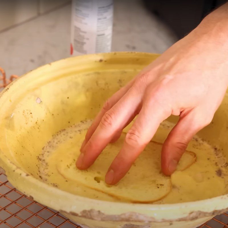 Step 2 Soak French toast - French toast using an air fryer