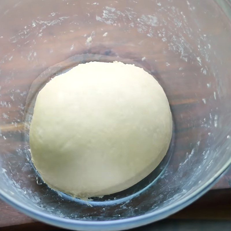 Step 2 Knead the dough Fried chocolate nutella donut