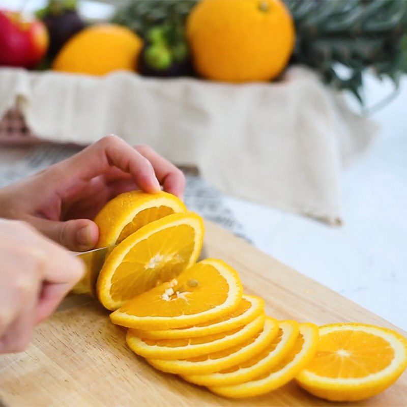 Step 1 Caramelize the oranges Orange Roll Cake