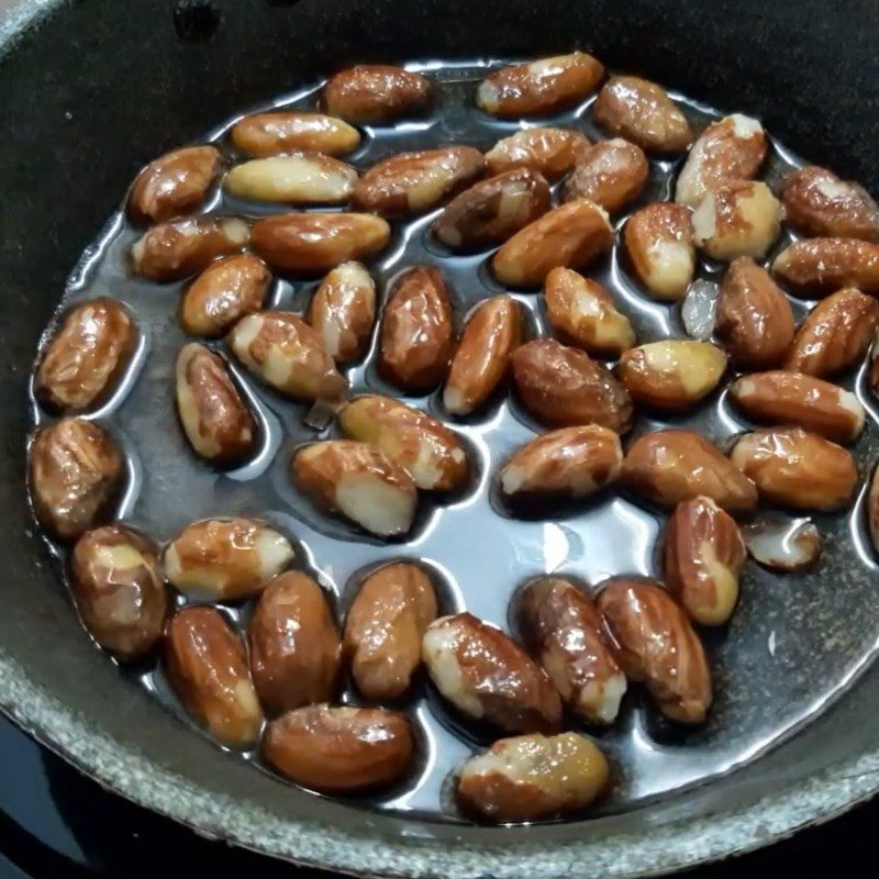 Step 3 Cook the jam Jackfruit seed jam