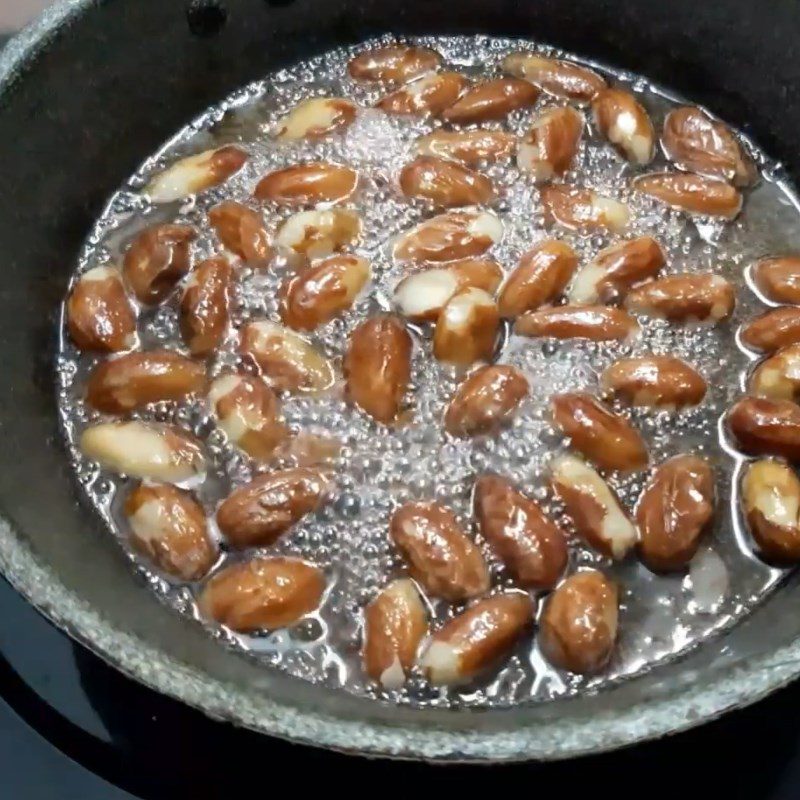 Step 3 Cook the jam Jackfruit seed jam