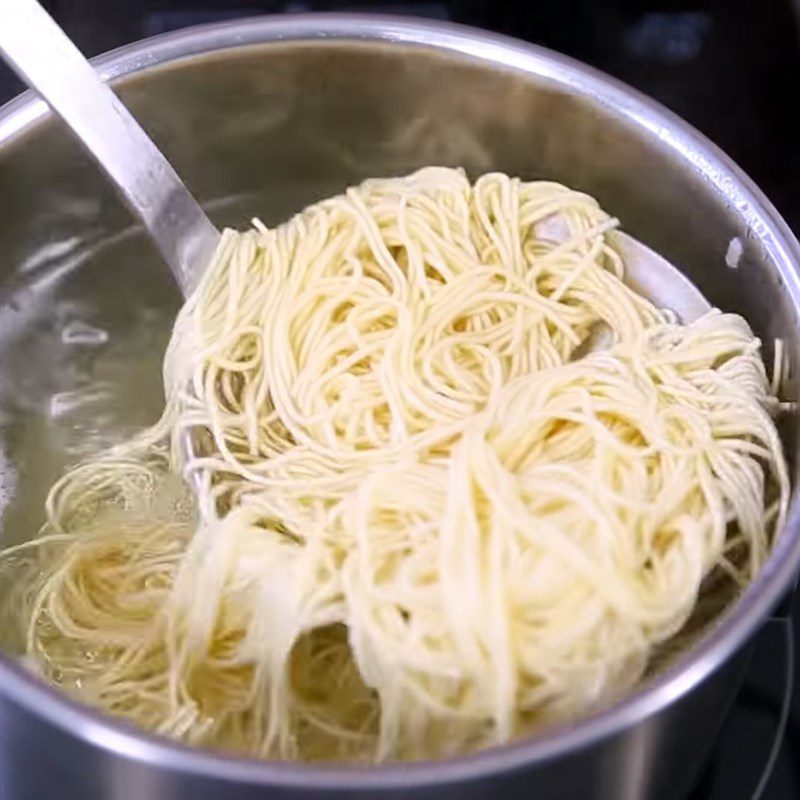 Step 2 Prep other ingredients Singapore Fried Noodles