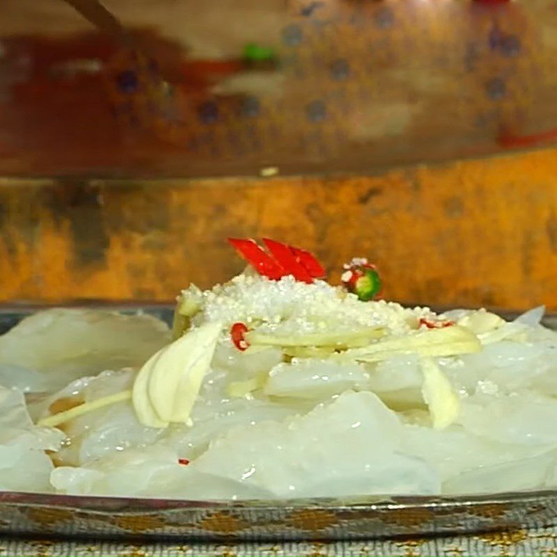 Step 1 Prepare the Ingredients for Stir-fried Jellyfish with Celery