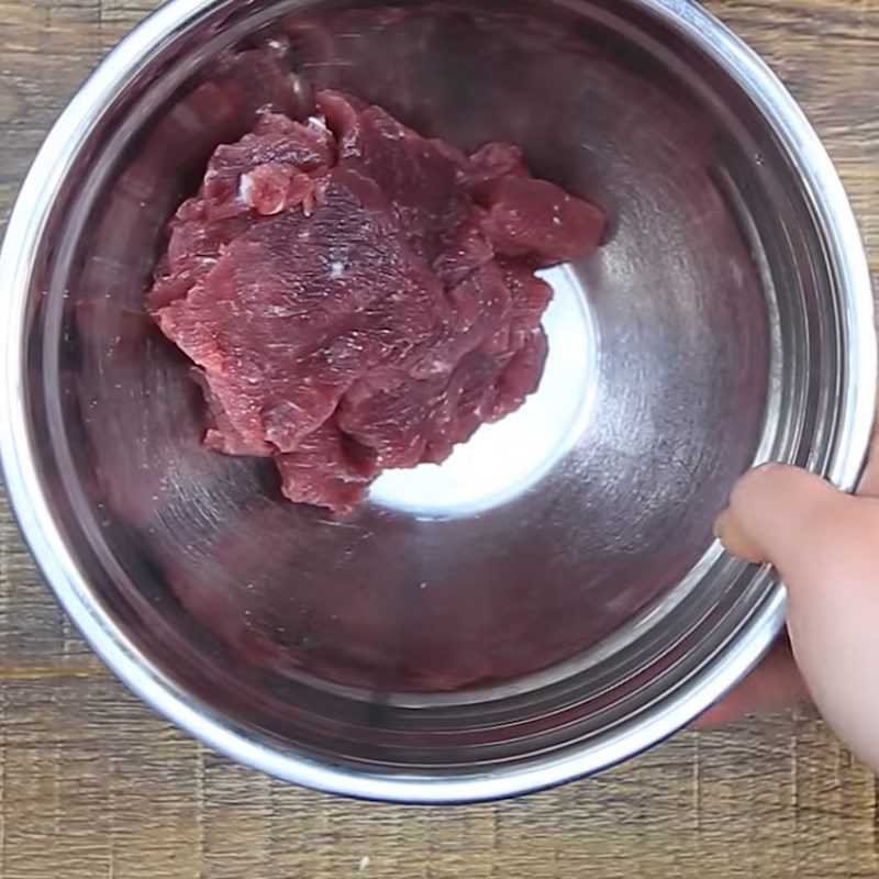 Step 1 Prepare the beef for beef floss