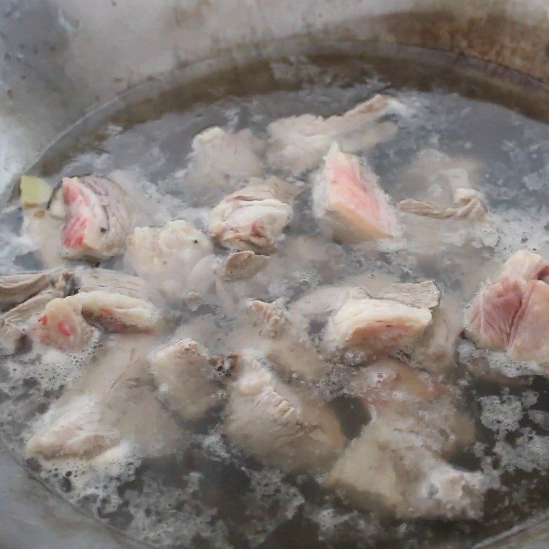 Step 1 Prepare the lamb Braised lamb