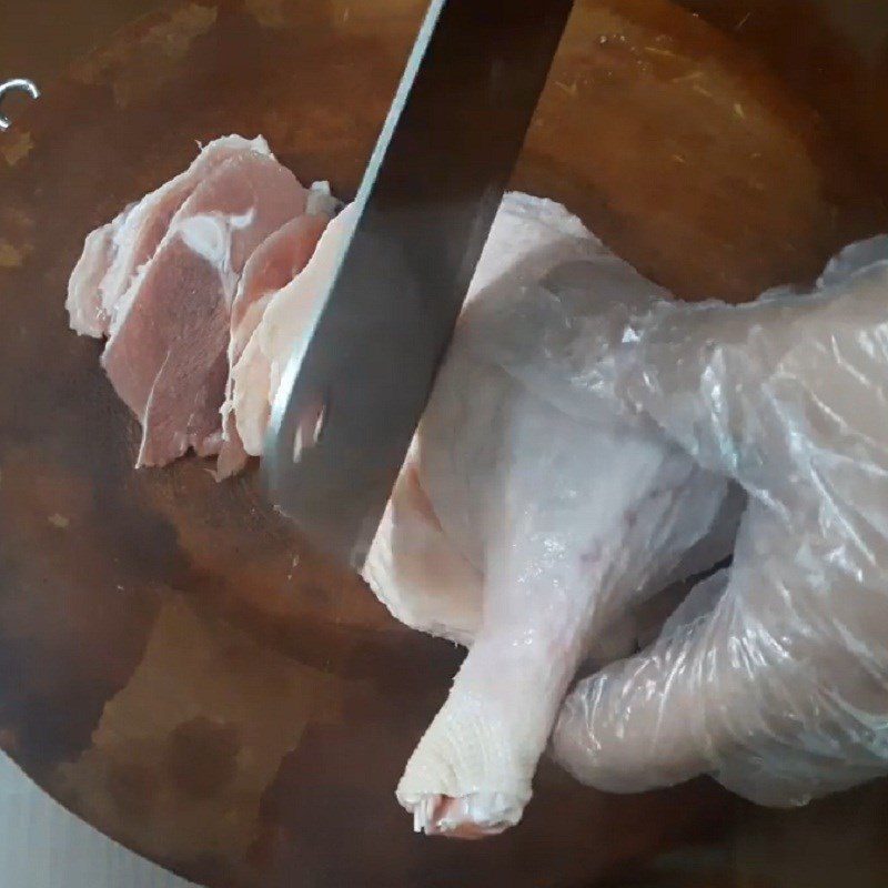 Step 1 Prepare the duck and ingredients Ginger Stir-fried Duck