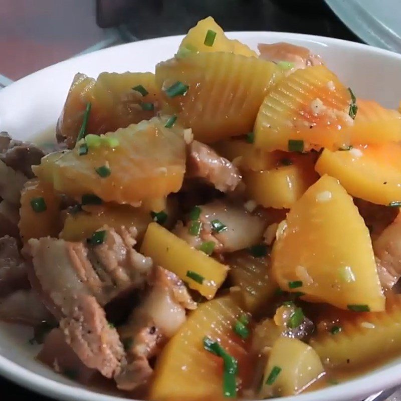 Step 5 The Final Product Pork with Papaya