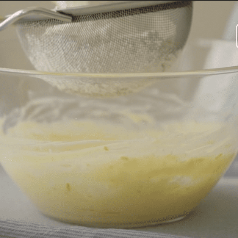 Step 2 Mixing the dough Fresh orange cookies