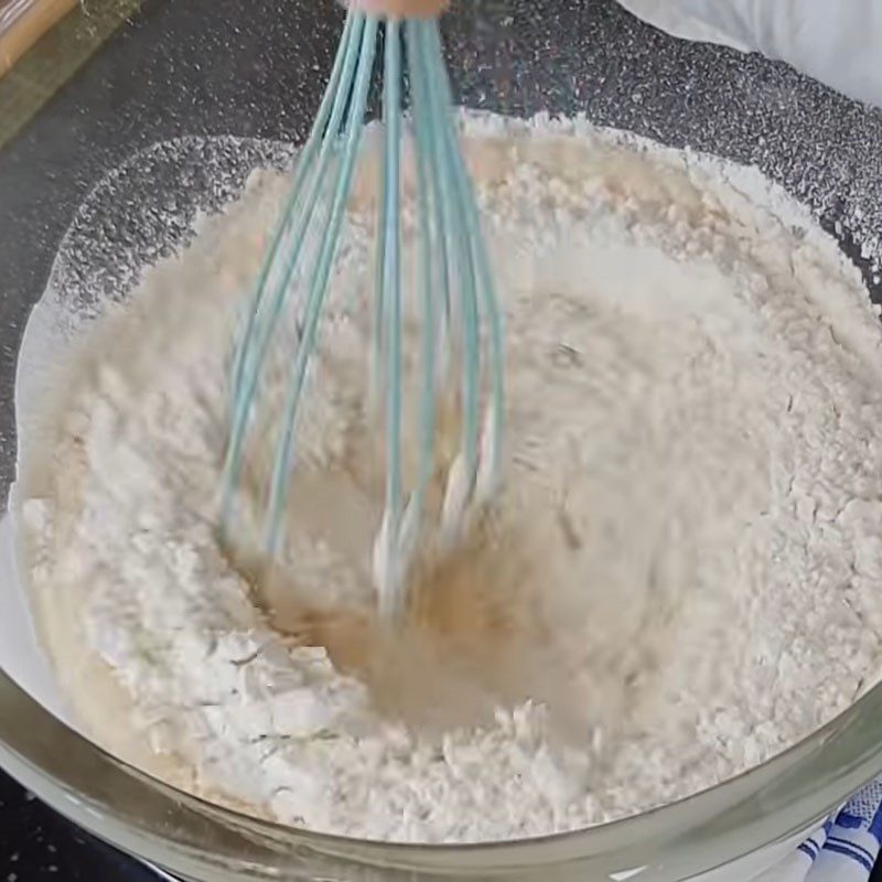 Step 4 Mixing the Cake Batter Sweet potato condensed milk cupcakes