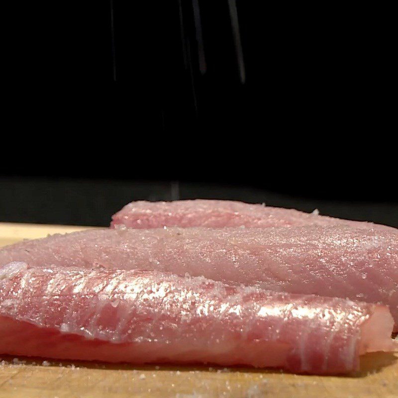 Step 3 Marinate the fish Snakehead Fish Salad