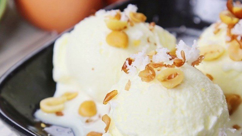 coconut ice cream