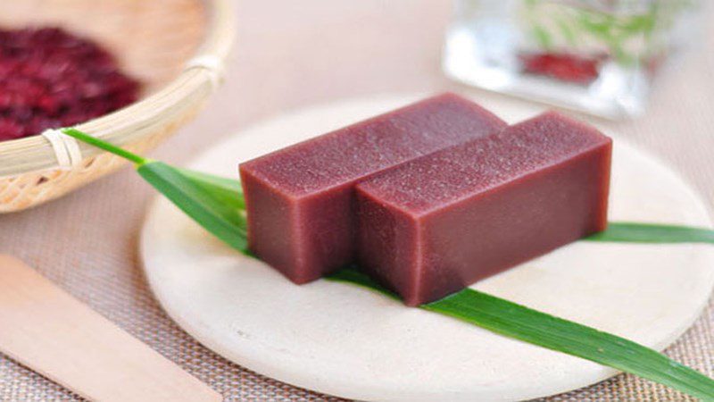 Red bean jelly