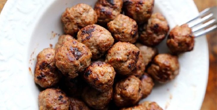 Step 2 Form and fry the meatballs How to make Beef Meatballs