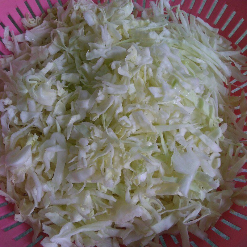 Step 1 Prepare ingredients for Minced Pork Cabbage Soup