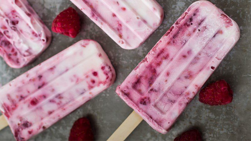 raspberry ice cream