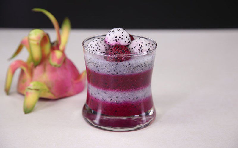 Dragon fruit jelly