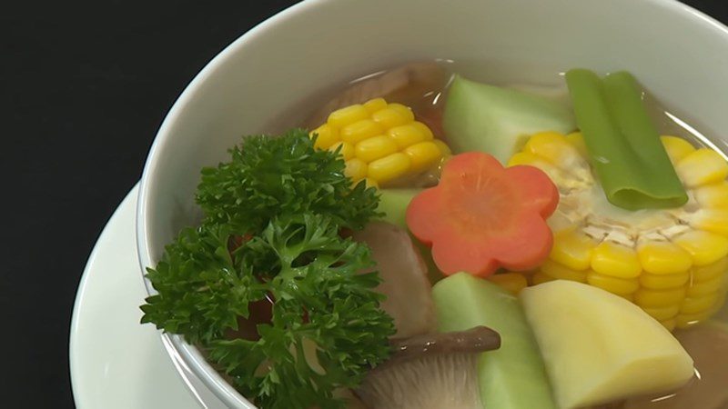 Vegetarian carrot soup