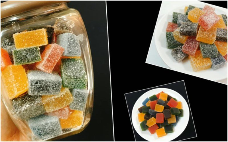 Fruit gummy candy 