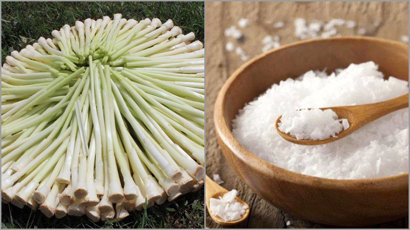 Ingredients for pickled sour bamboo shoots