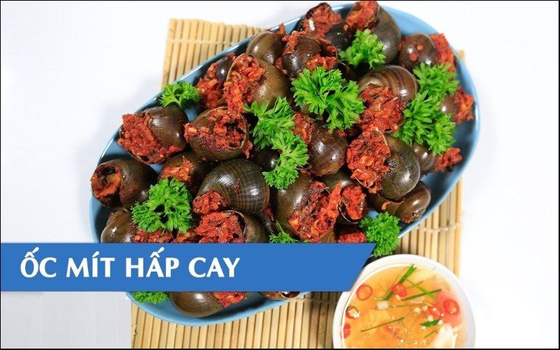 Spicy steamed snail