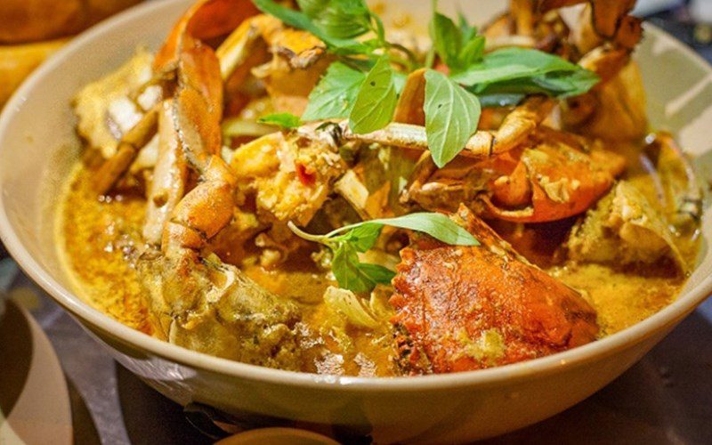 Crab curry