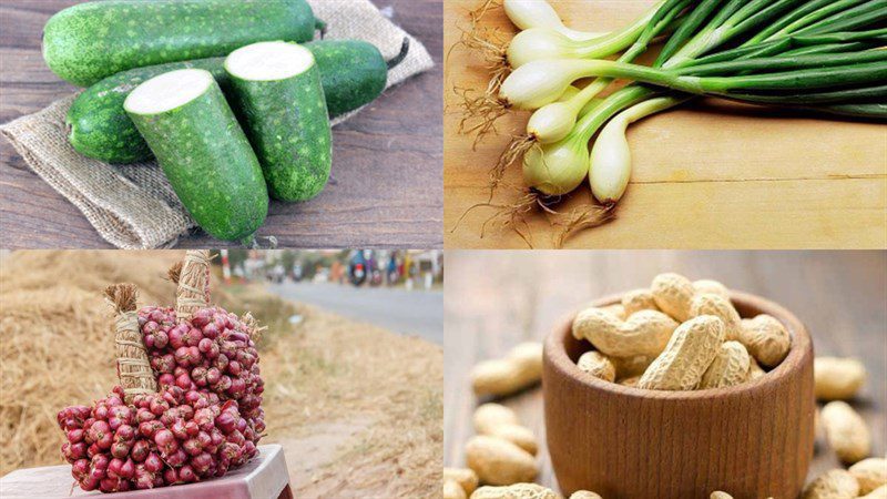 Ingredients for Vegetarian Pumpkin Soup