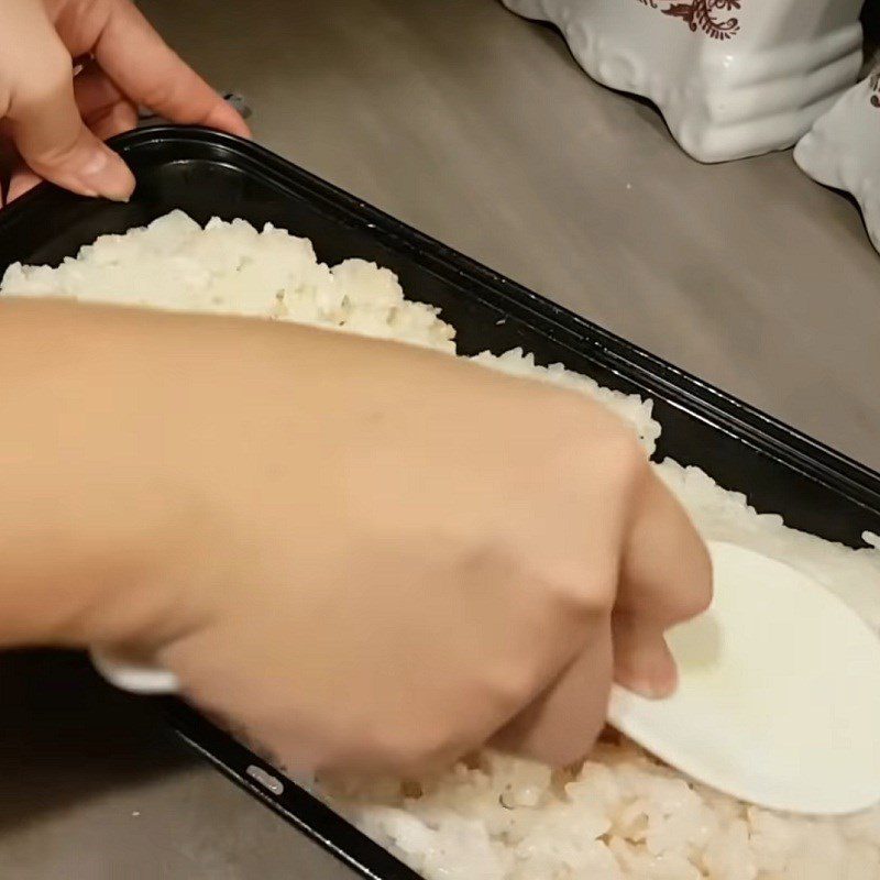 Step 4 Completion of Purple Sweet Potato Sticky Rice