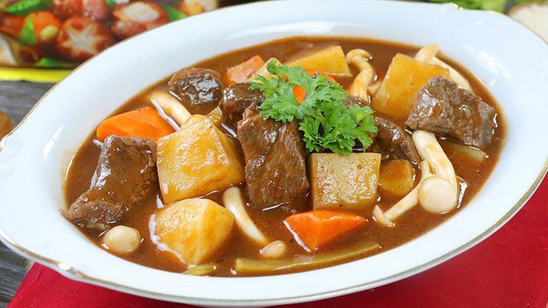 French-style Beef Stew with Vegetables