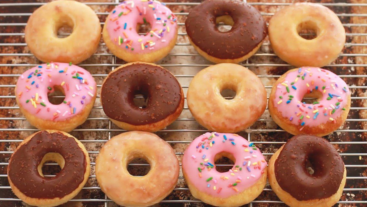 Baked donuts