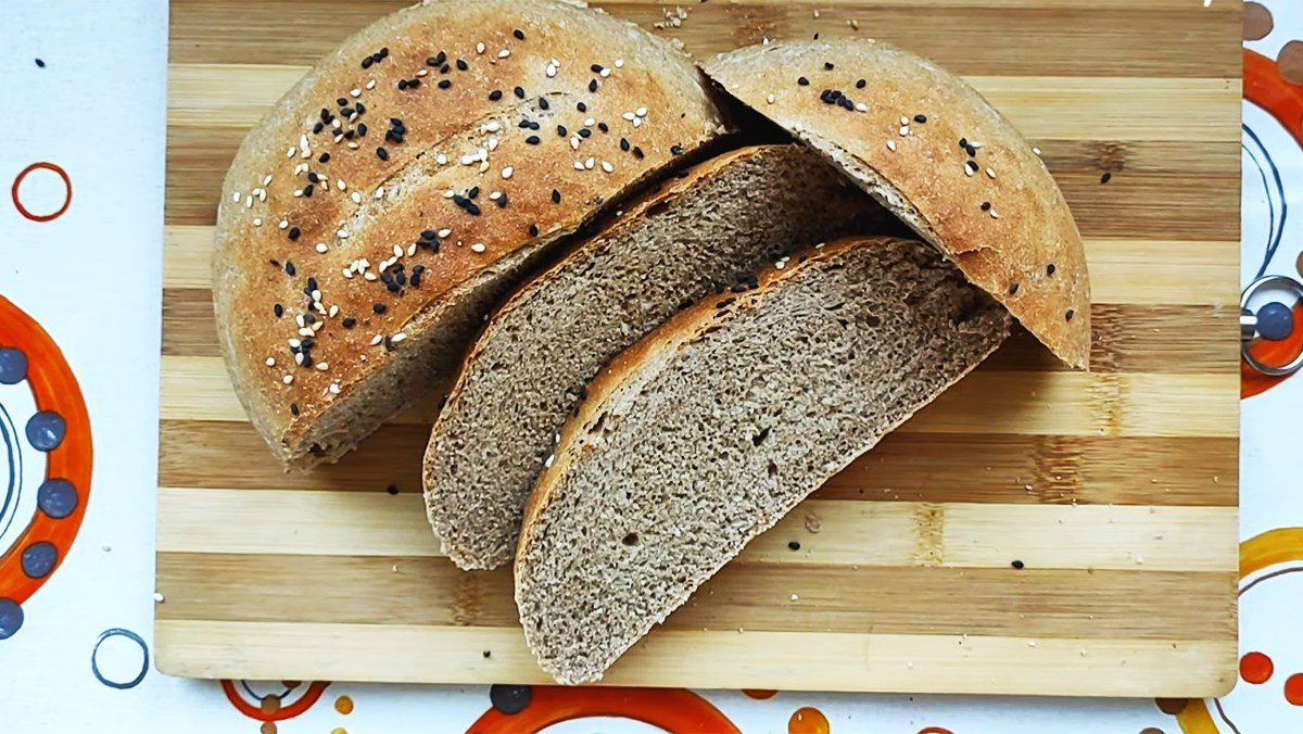 Whole Wheat Bread Using an Air Fryer