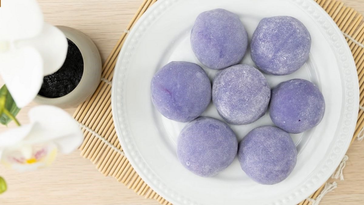 Taiwanese Taro Mochi