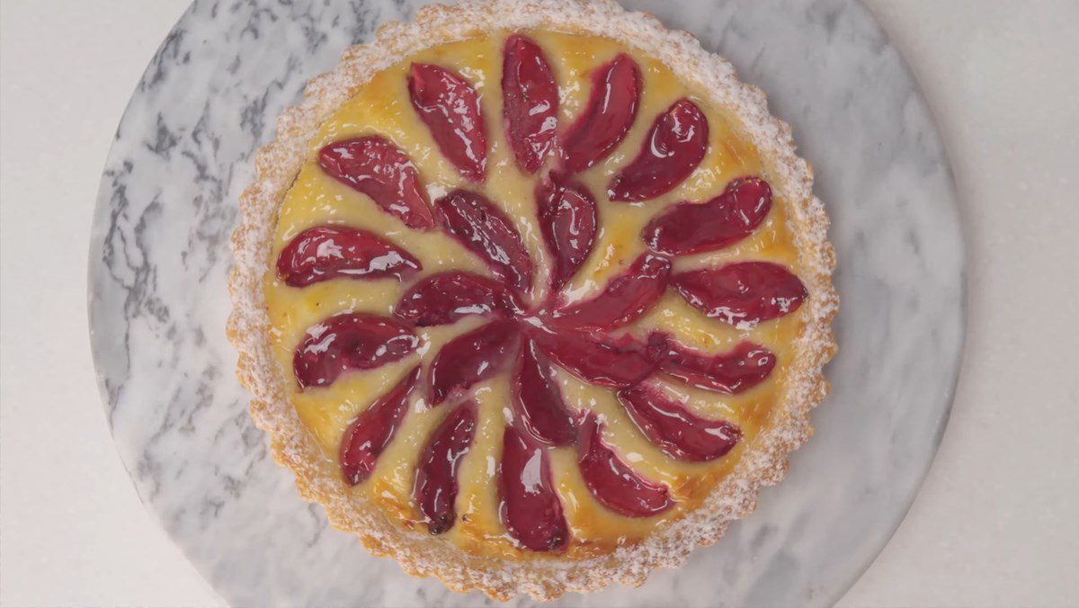 Almond Plum Tart