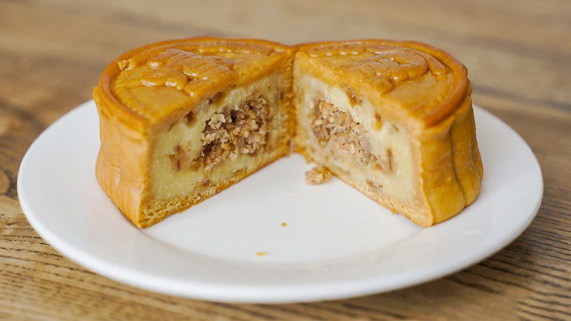 Mooncake sticky rice