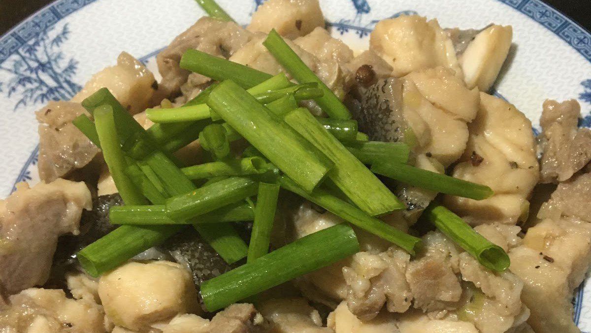 Braised fish with pepper (recipe shared by a user)