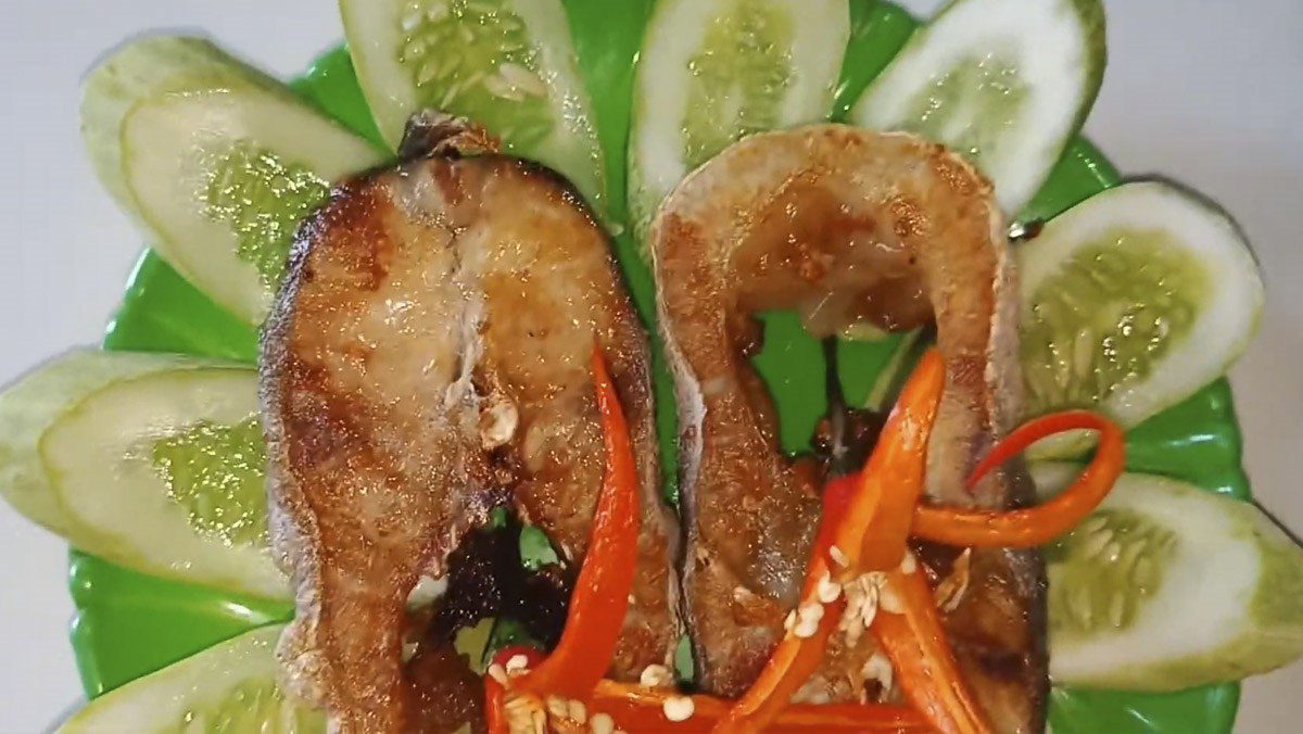 Fried Catfish with Tây Ninh Chili Salt