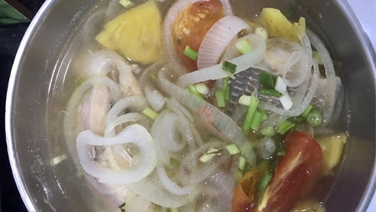 Red tilapia soup (recipe shared by a user)