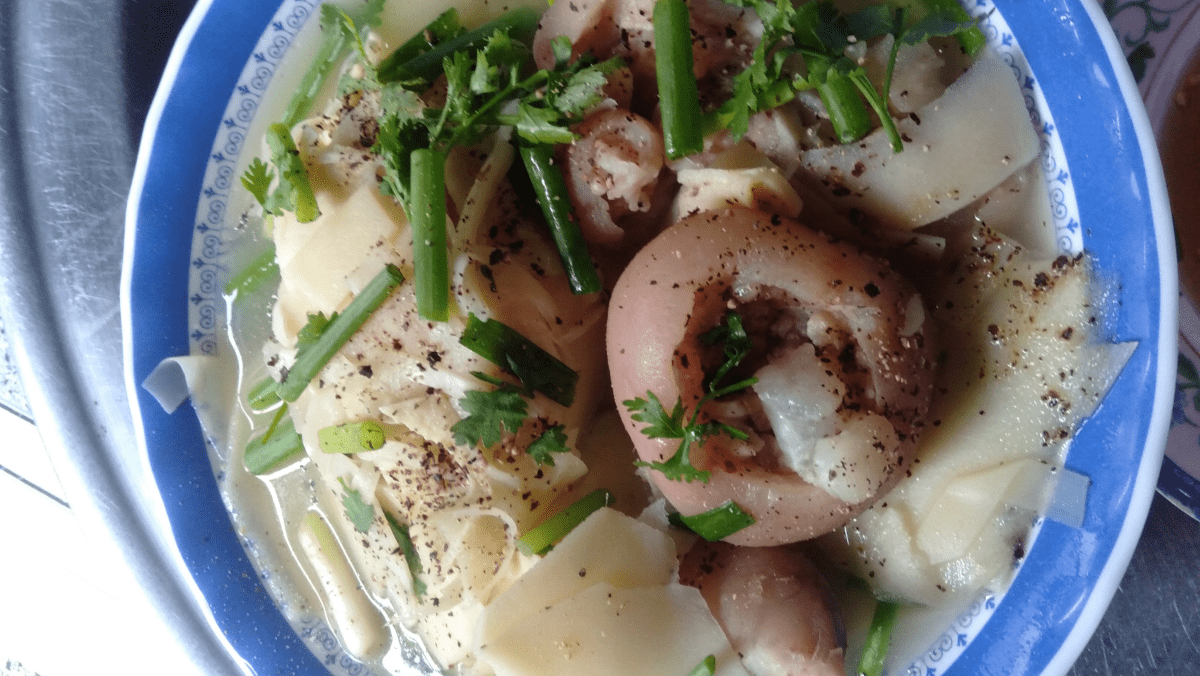 Stewed Pork Leg with Fresh Bamboo Shoots (recipe shared by users)