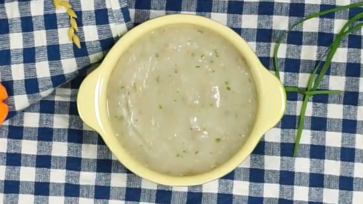 Duck Porridge with Taro