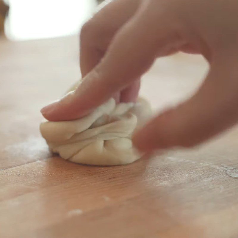 Step 4 Dough Division and Baking Papparoti with Cream Cheese Filling