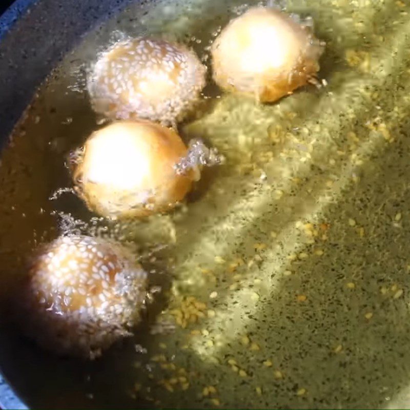 Step 3 Fried Cake Sweet Potato Strands