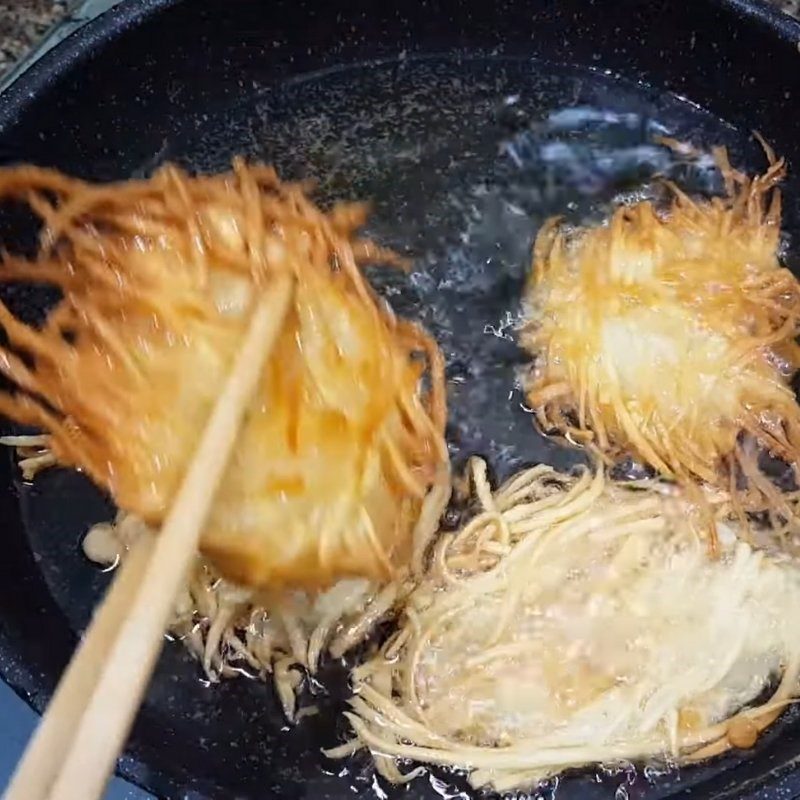 Step 3 Fried Cake Sweet Potato Strands